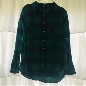 Ambiance Black/Green Flannel